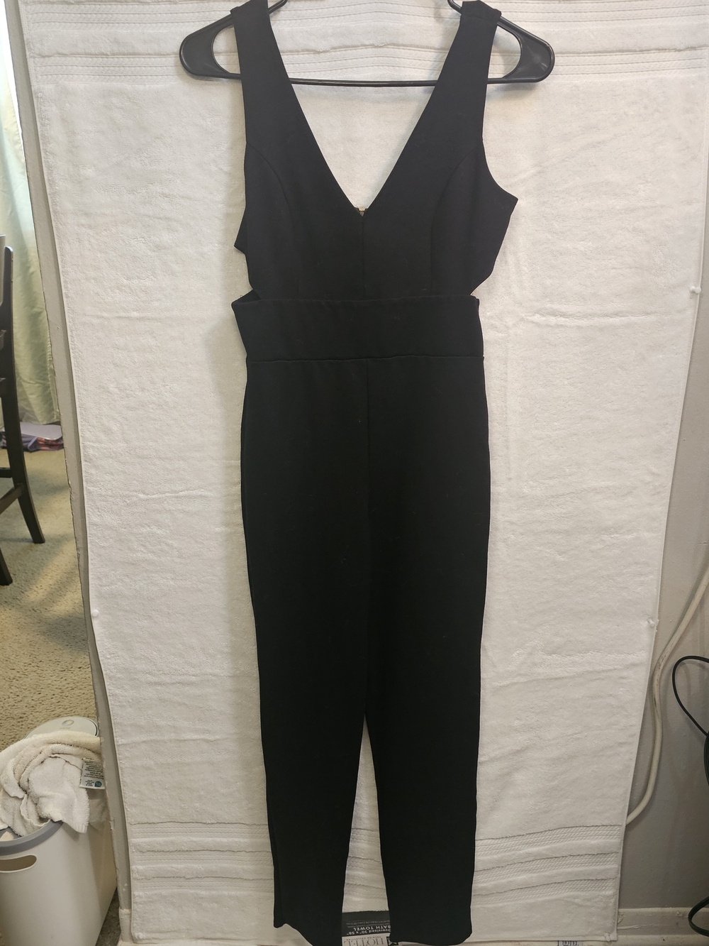 Rolla Coster Black V-Neck Sleeveless Jumpsuit